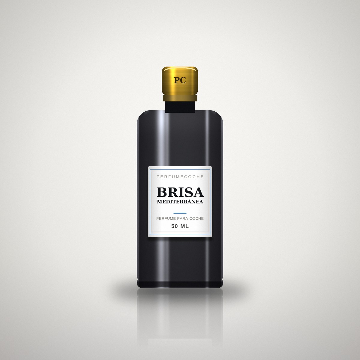 Ambientador de coche Brisa Mediterránea con fragancia cítrica de lima y menta